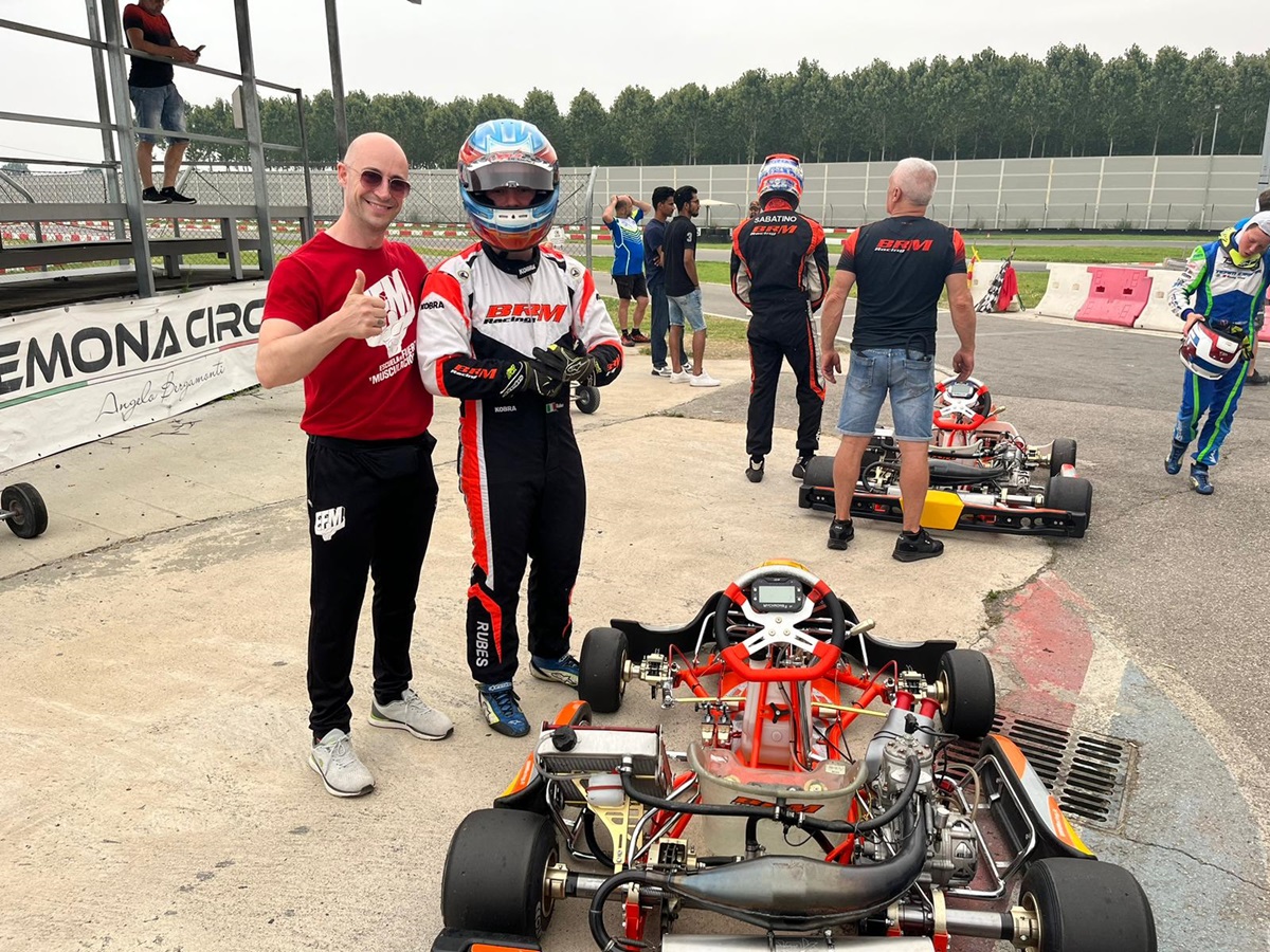 allenamento pilota gocart