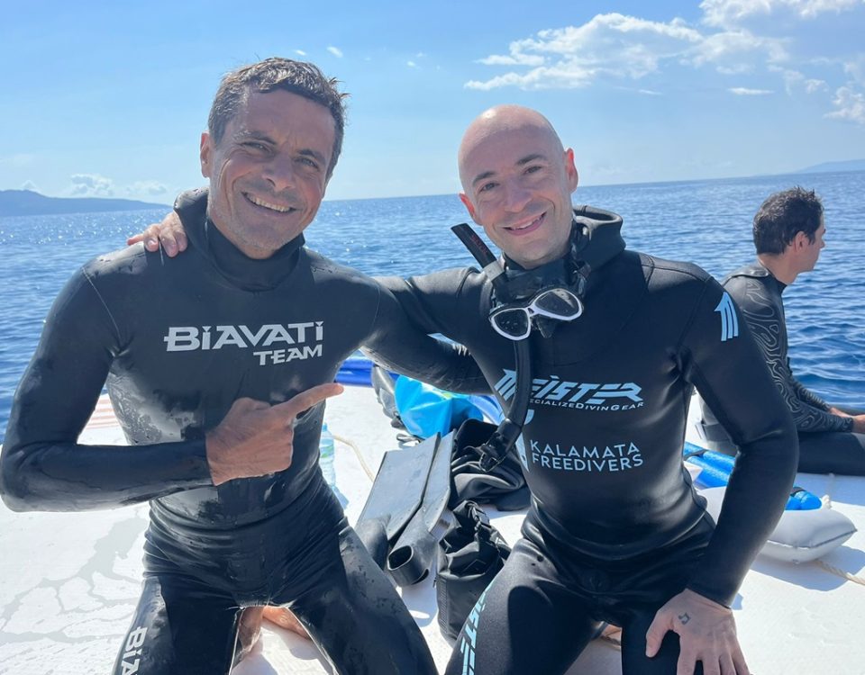 collaborazione campione apnea davide carrera